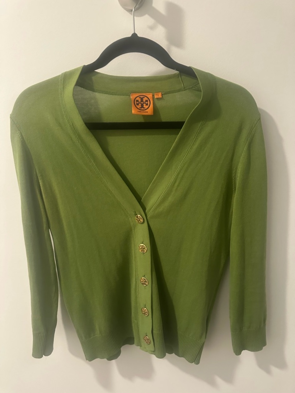 Tory Burch V-Neck Button Cardigan